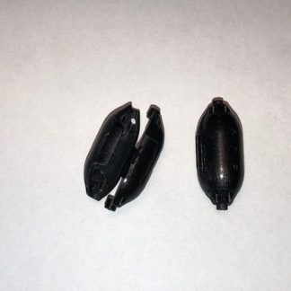 Large Black Bait Body