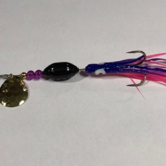 Black w/Purple Pink Hoochie