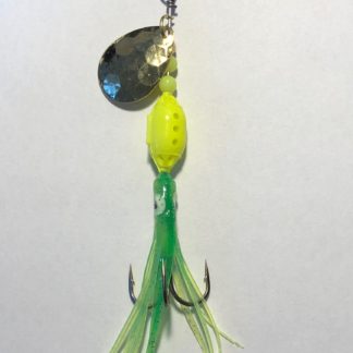 FL Yellow w/Green Chart Hoochie