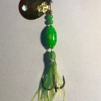 FL Green w/Green Chart Hoochie