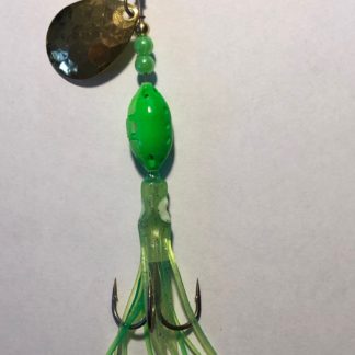 FL Green w/Green Chart Hoochie